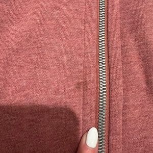 Pink Lululemon scuba sweatshirt